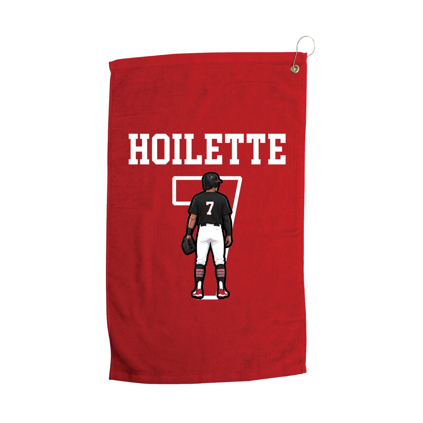 Golf Towel — Shirsey in Red