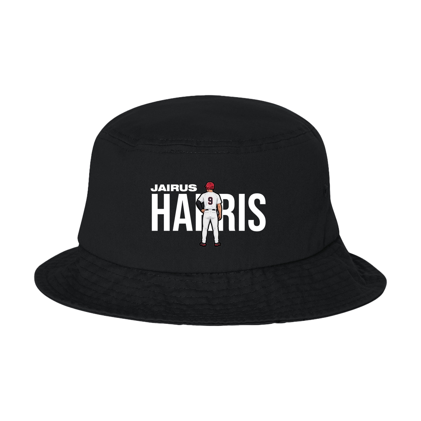 Bucket Cap — Player Name in Black