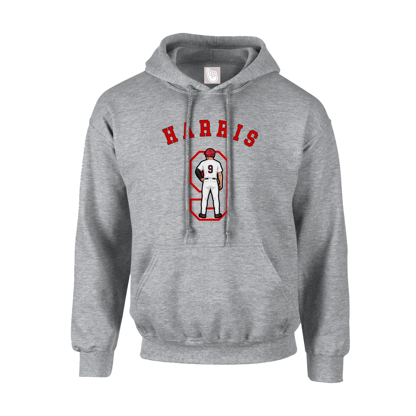 Hoodie — Shirsey Arch in Grey