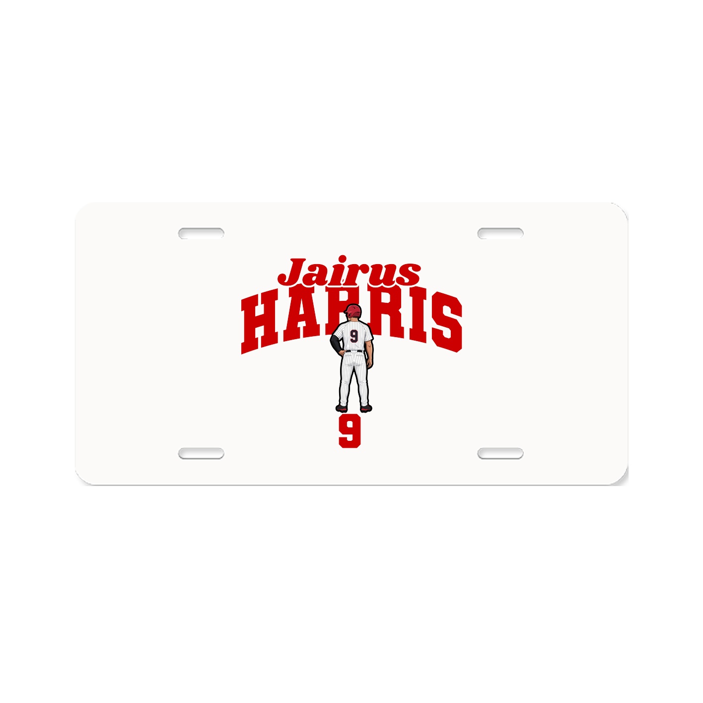 License Plate — Signature Arch in Classic
