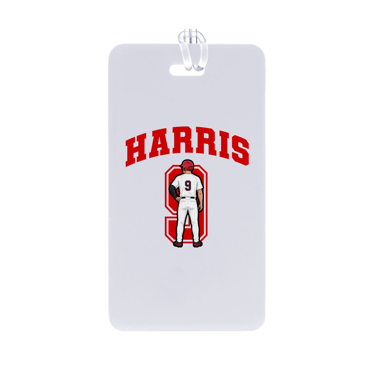 Bag Tag — Number in Classic