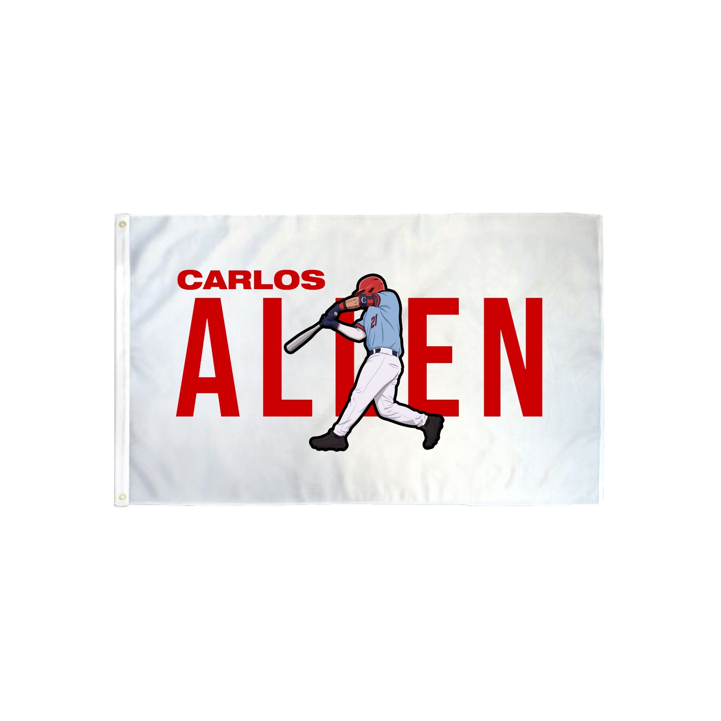 3x5 Flag — Player Name in Classic