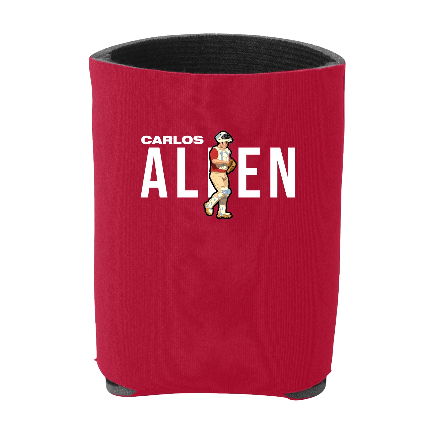 Can Holder — Player Name in Red