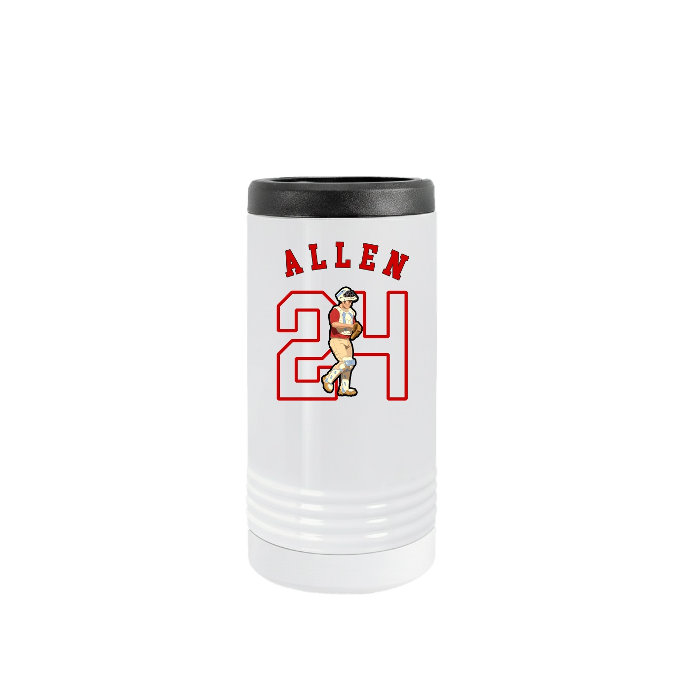 Slim Beverage Holder — Shirsey Arch in White