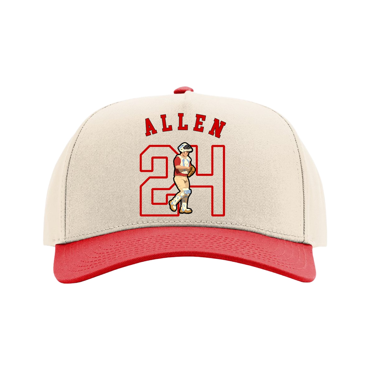 Full Fabric Five-Panel Champ Cap