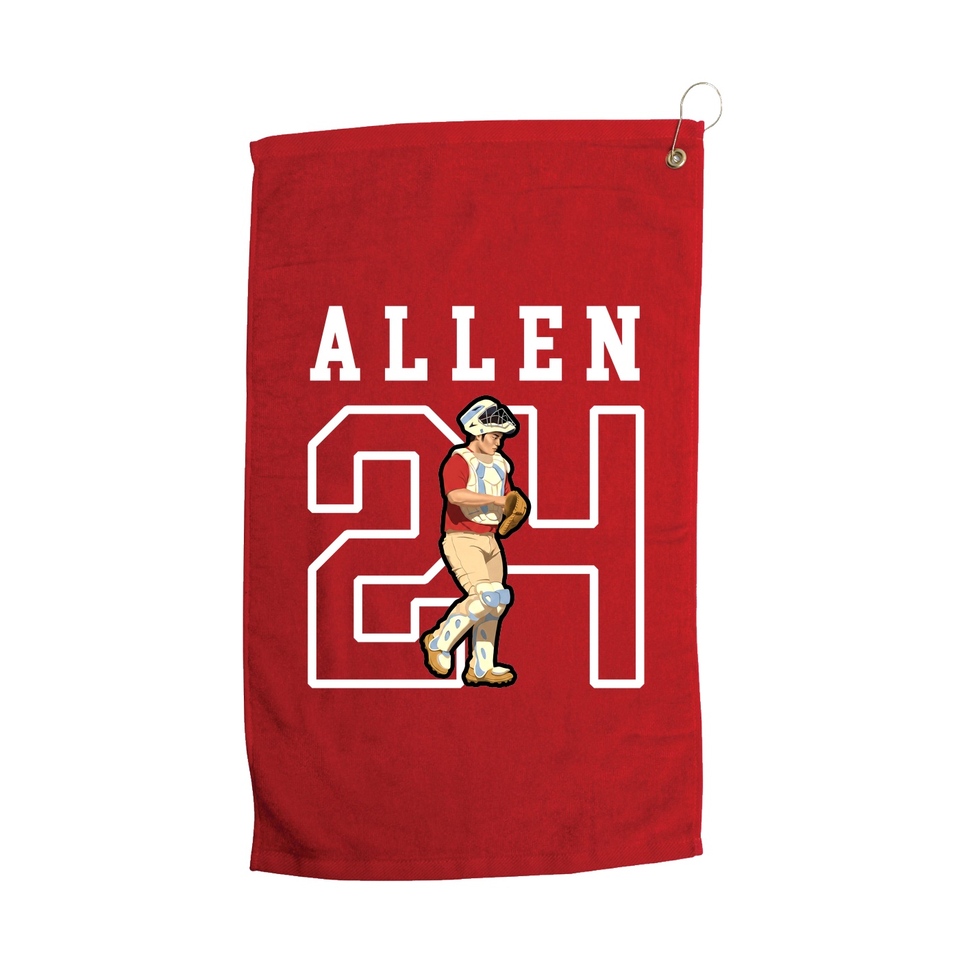 Golf Towel — Shirsey in Red