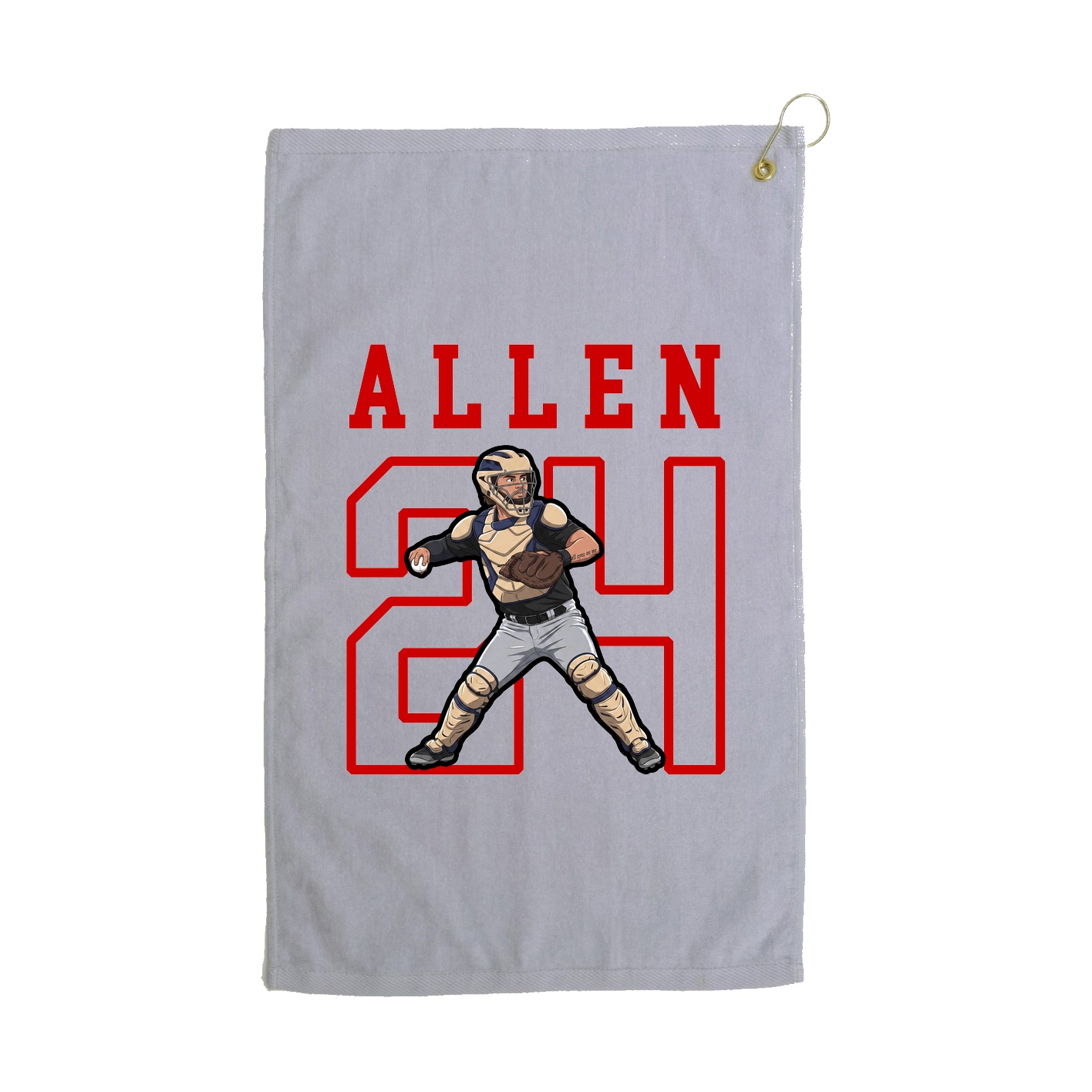 Golf Towel — Shirsey in Grey