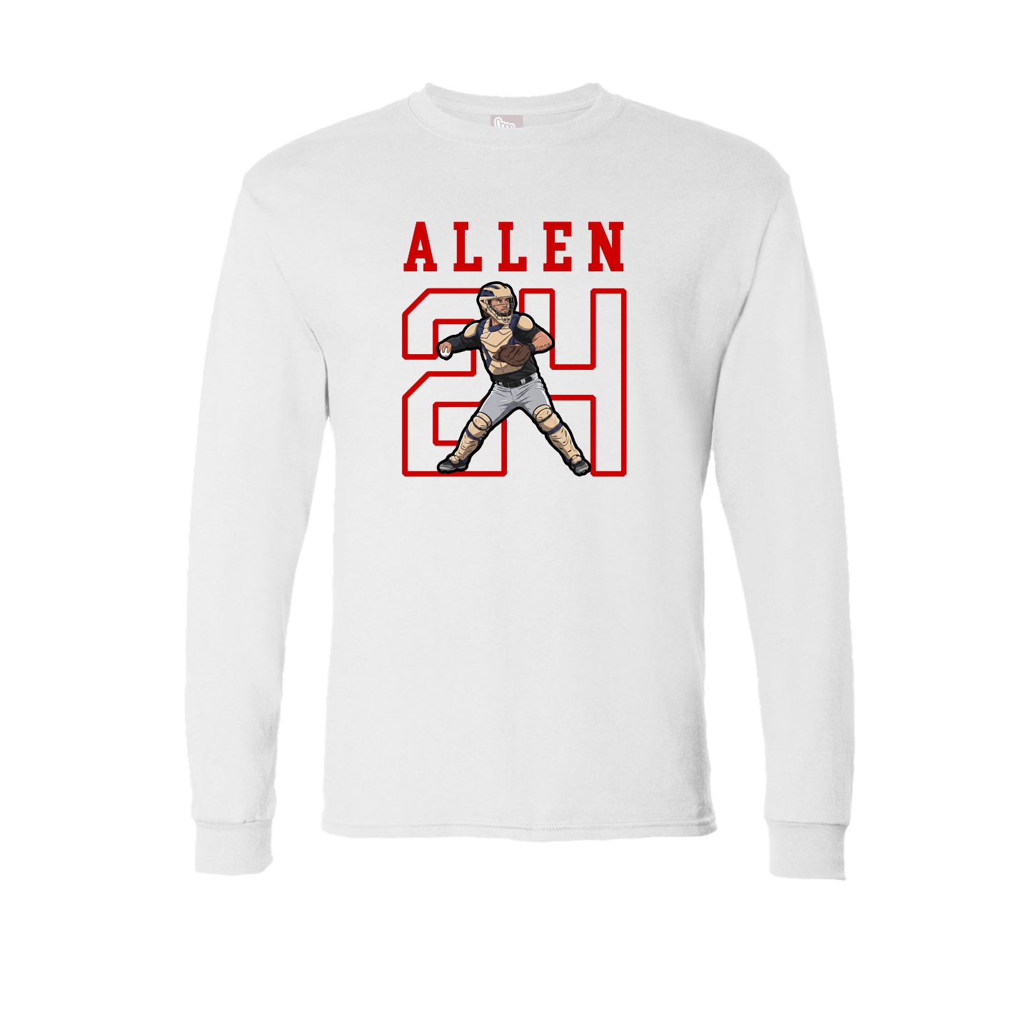 Long Sleeve Tee — Shirsey in White