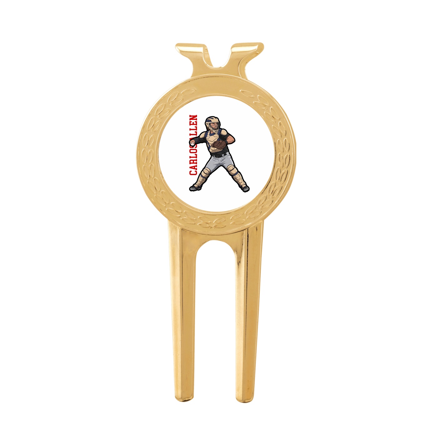 Divot Tool with Ball Marker — Name Vertical in Classic
