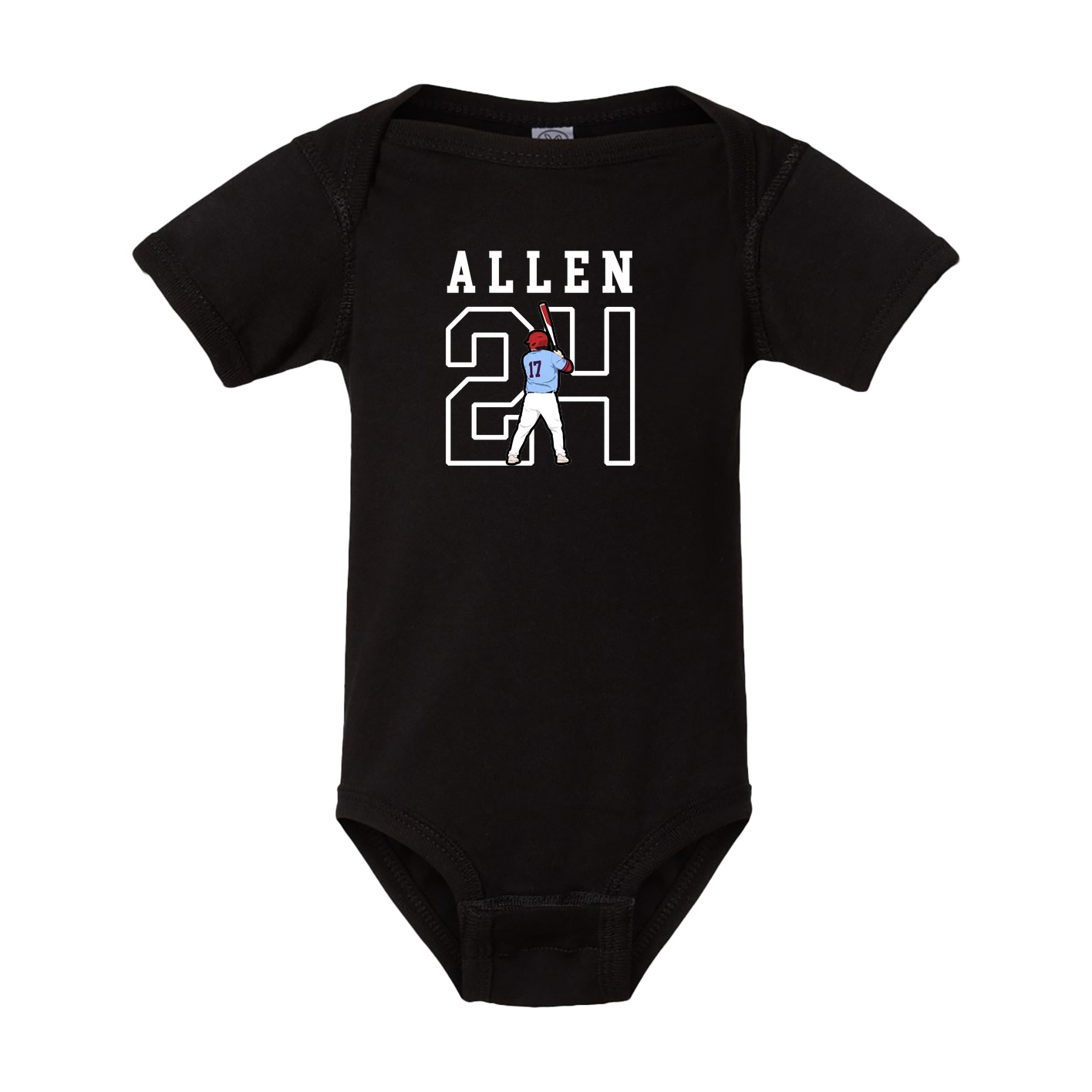 Baby Onesie — Shirsey in Black