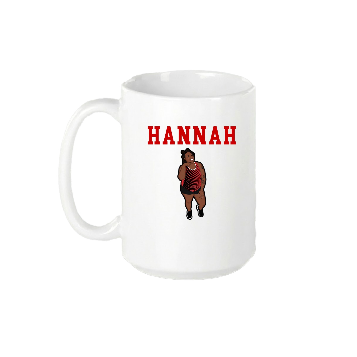 15oz Coffee Mug — Shirsey in White