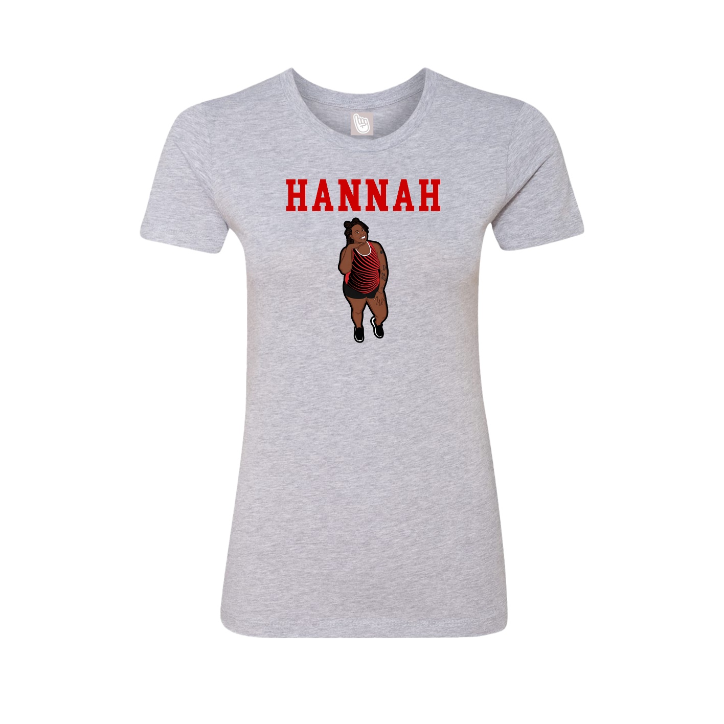 Womens Tee — Shirsey in Grey