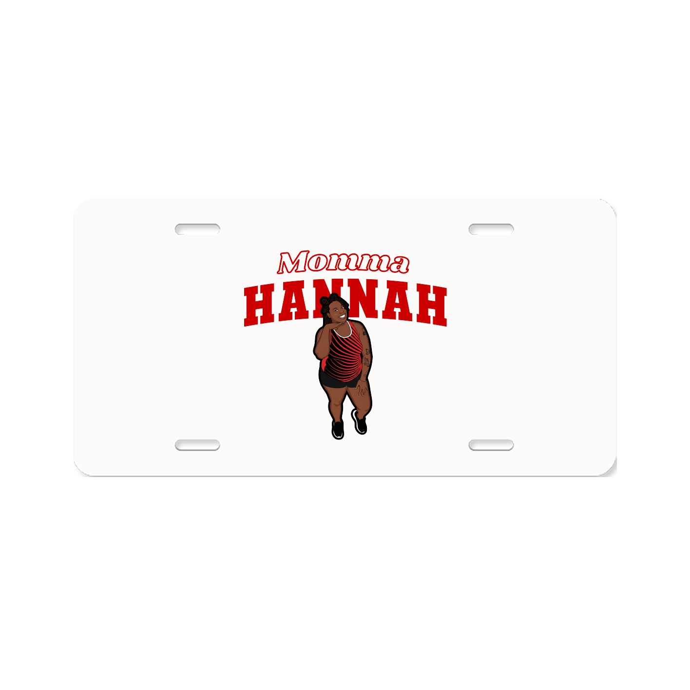 License Plate — Mothers Day Block in Classic