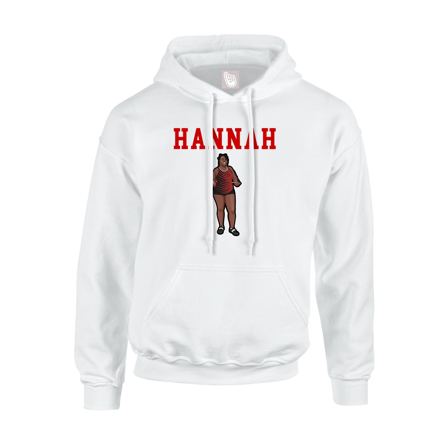 Hoodie — Shirsey in White