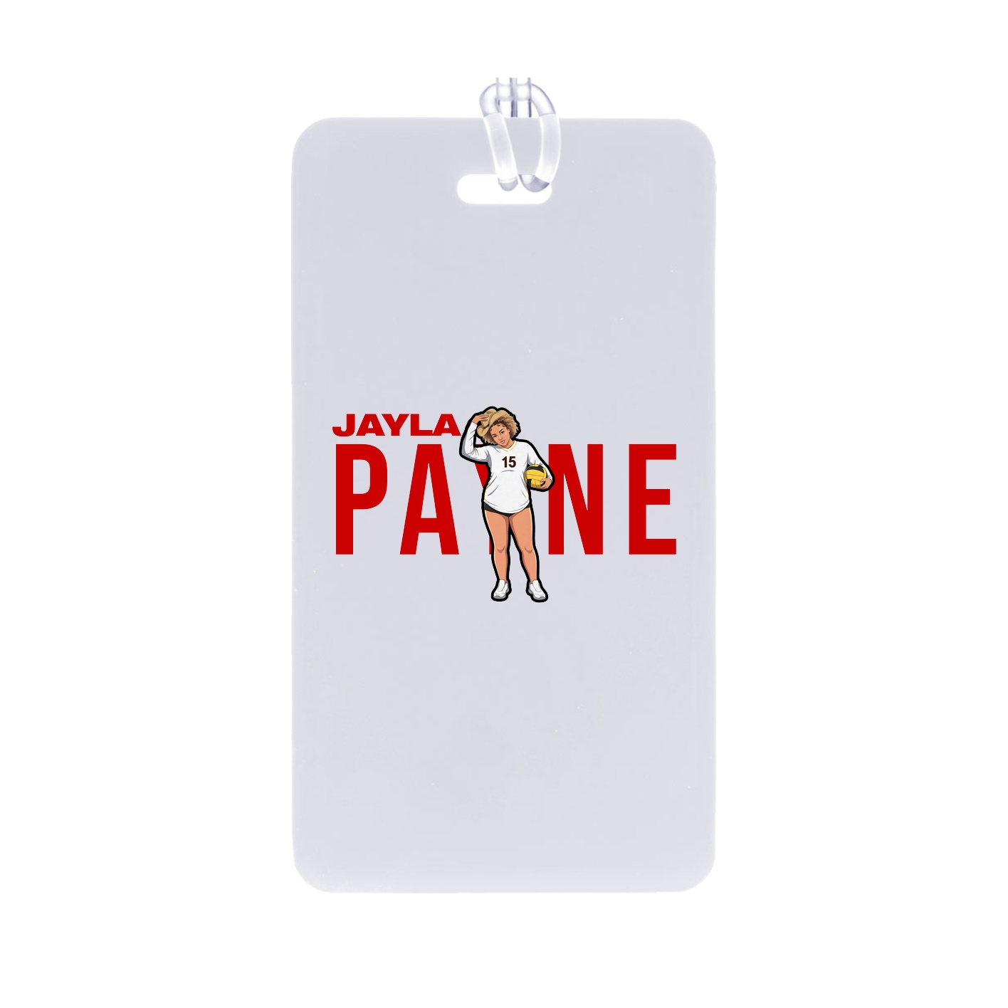Bag Tag — Player Name in Classic