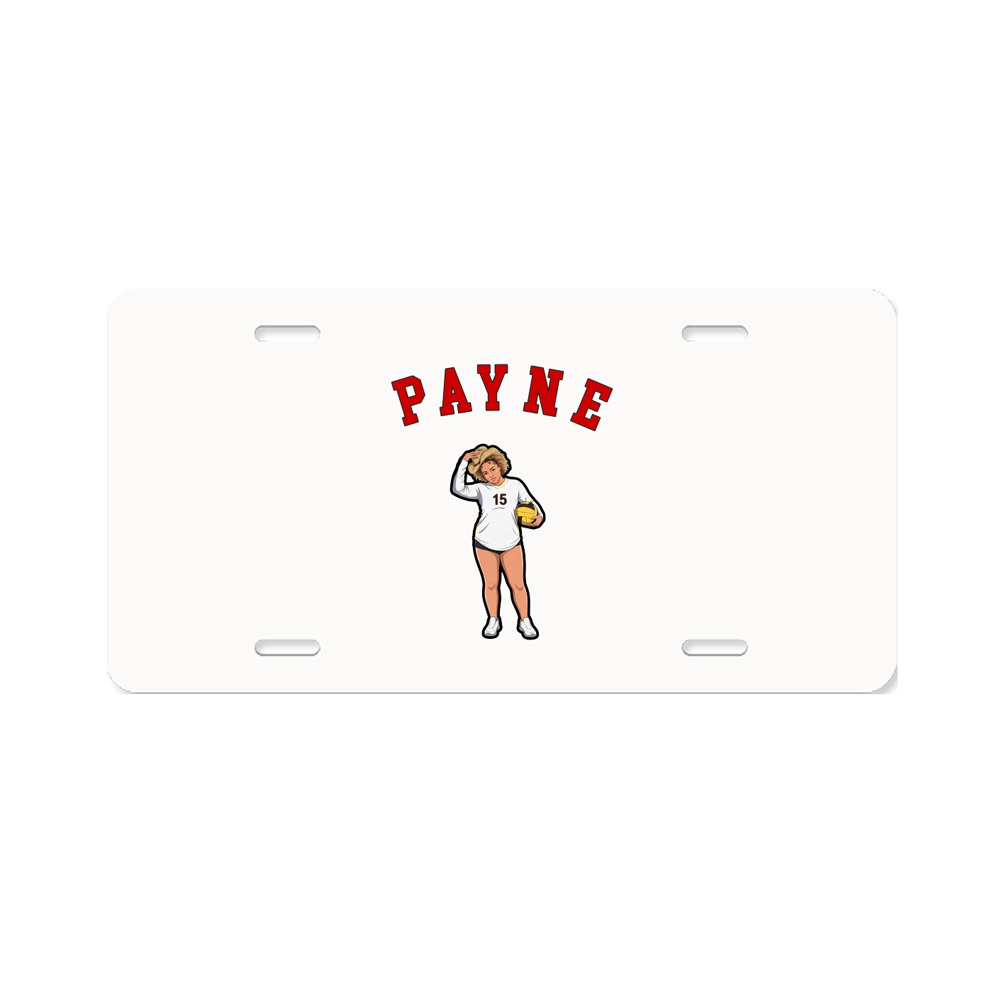 License Plate — Shirsey Arch in Classic