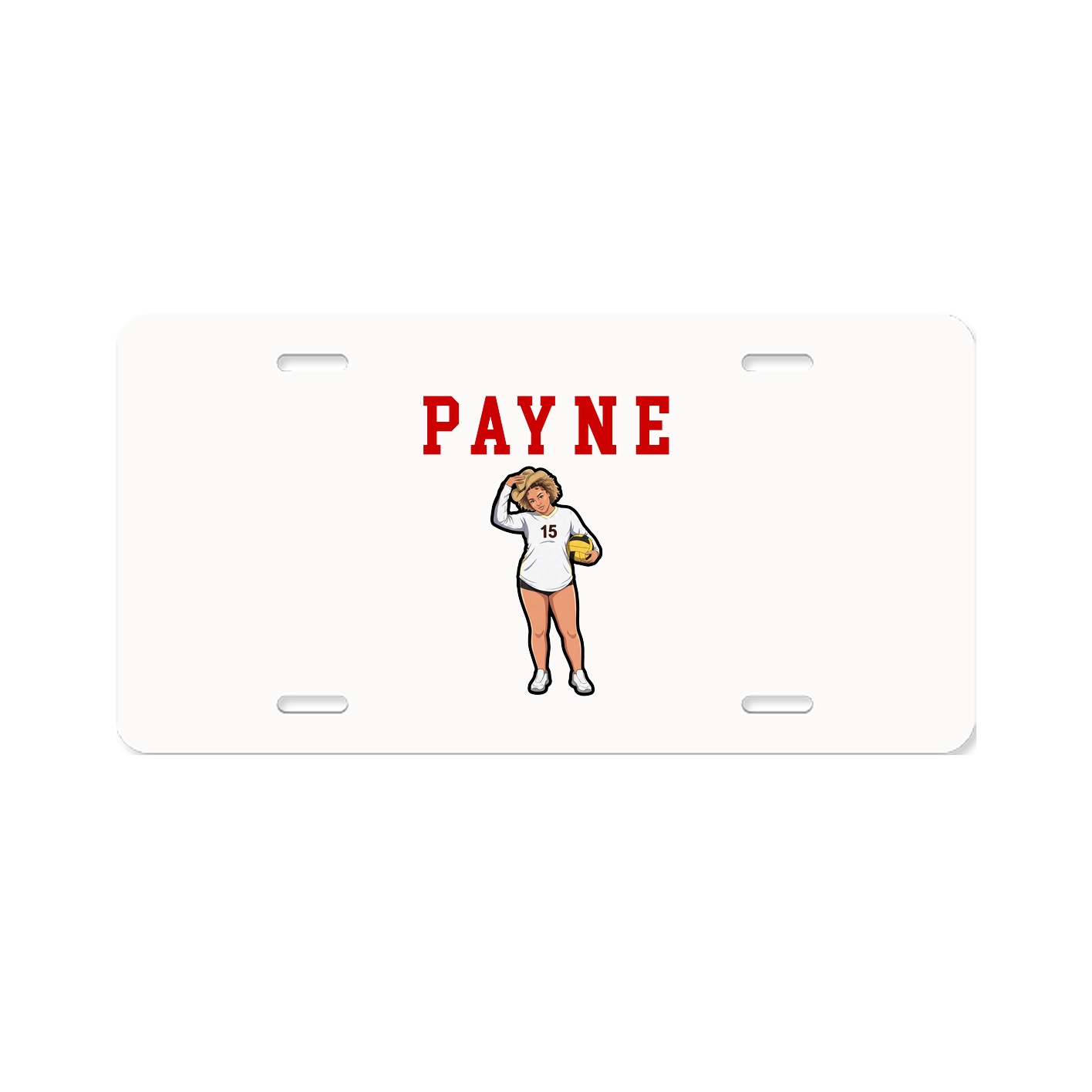 License Plate — Shirsey in Classic