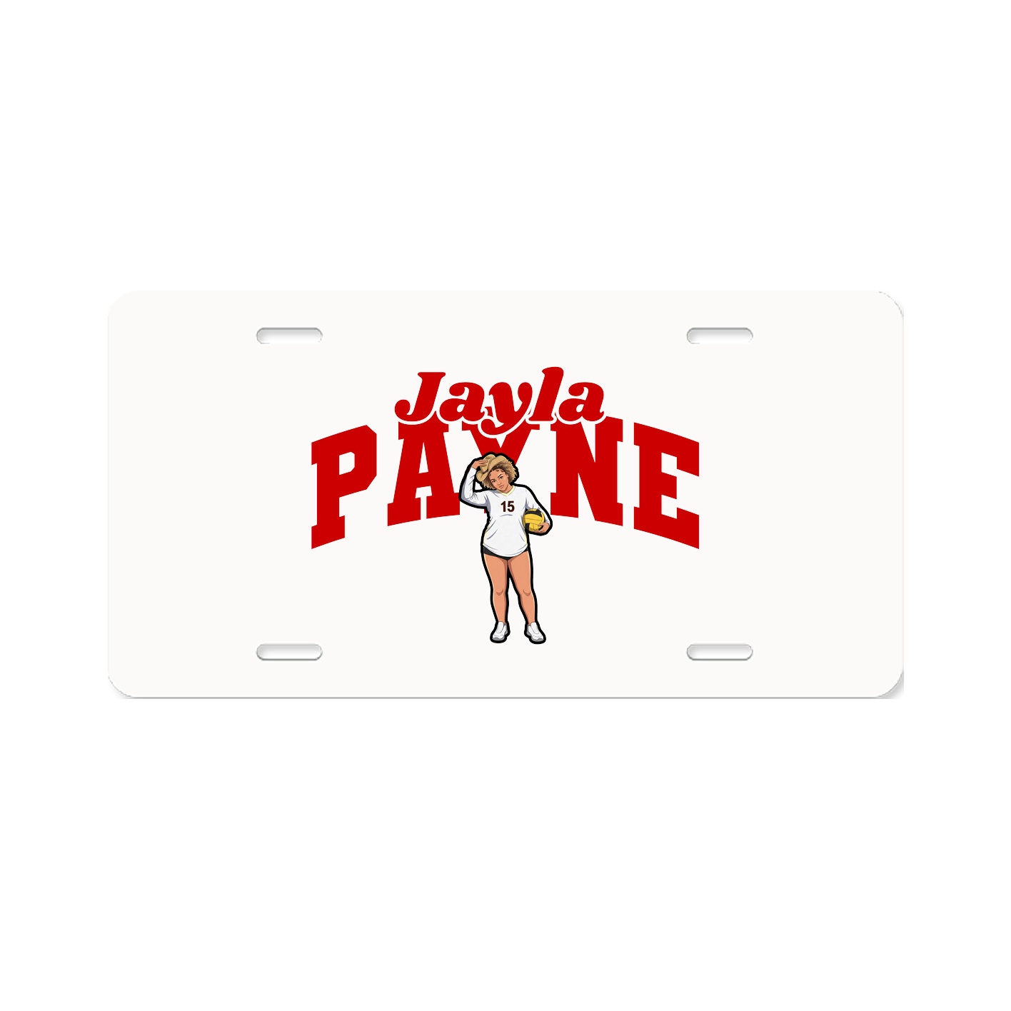 License Plate — Signature Arch in Classic