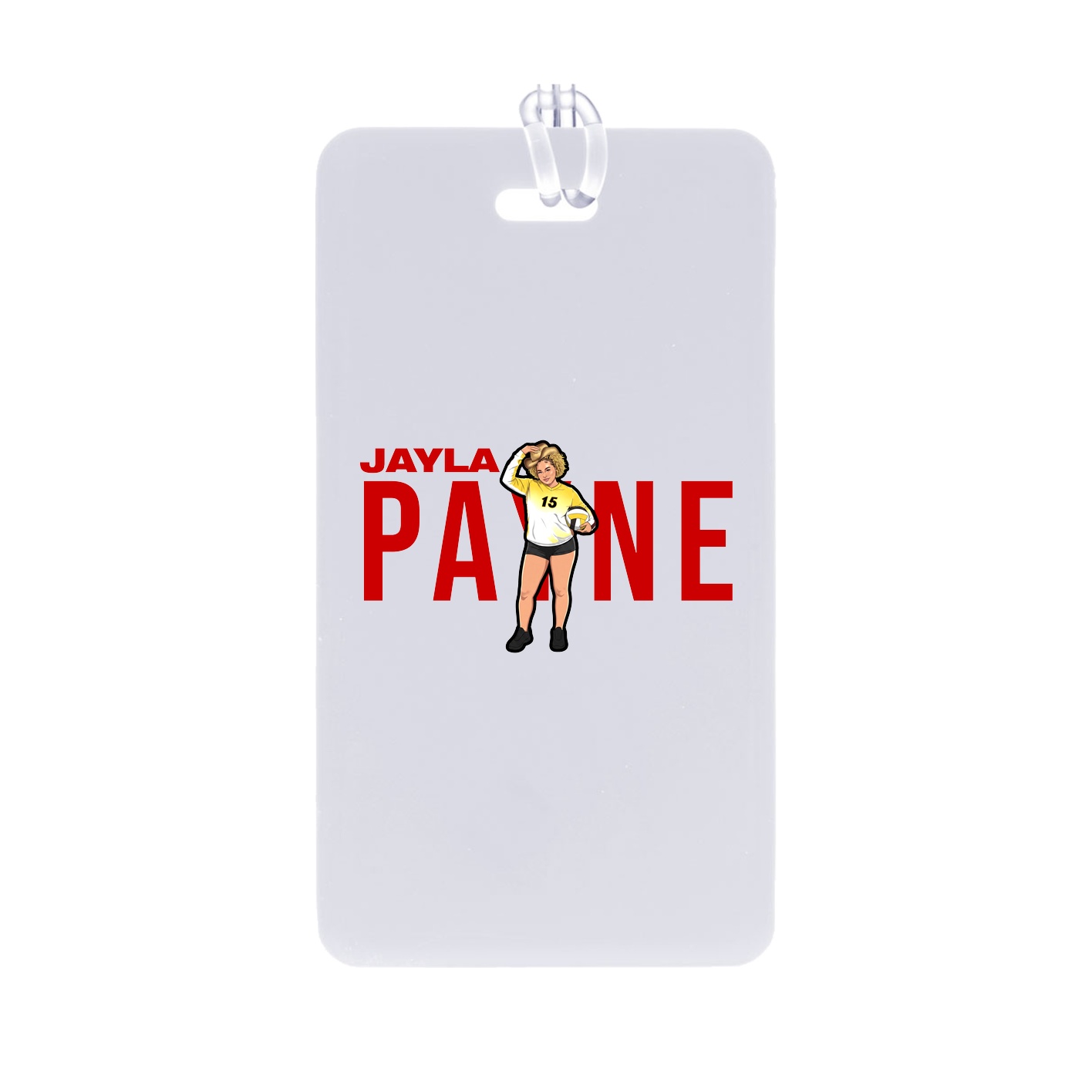 Bag Tag — Player Name in Classic