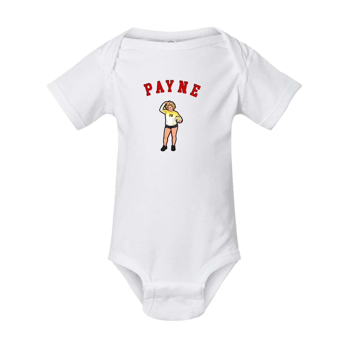 Baby Onesie — Shirsey Arch in White