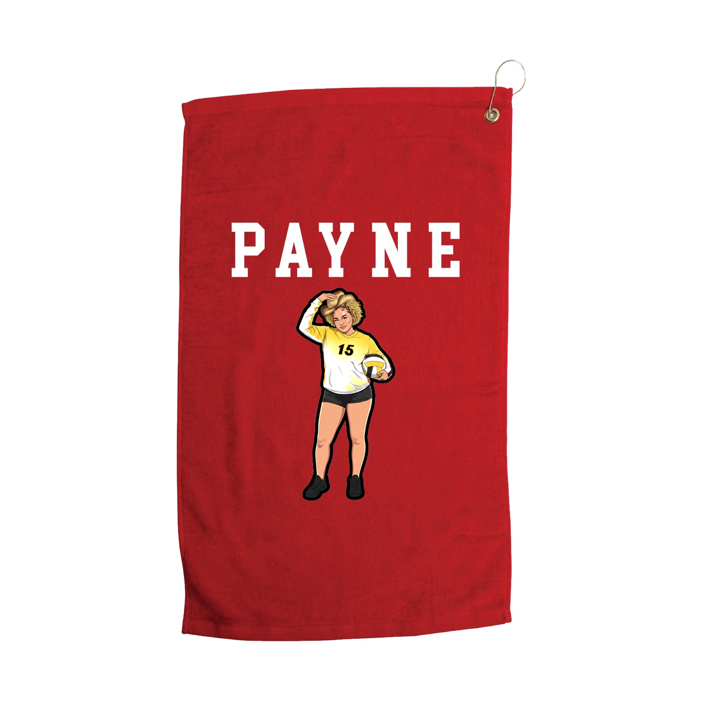 Golf Towel — Shirsey in Red