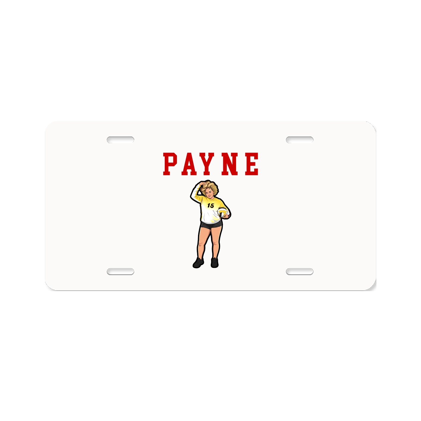 License Plate — Shirsey in Classic