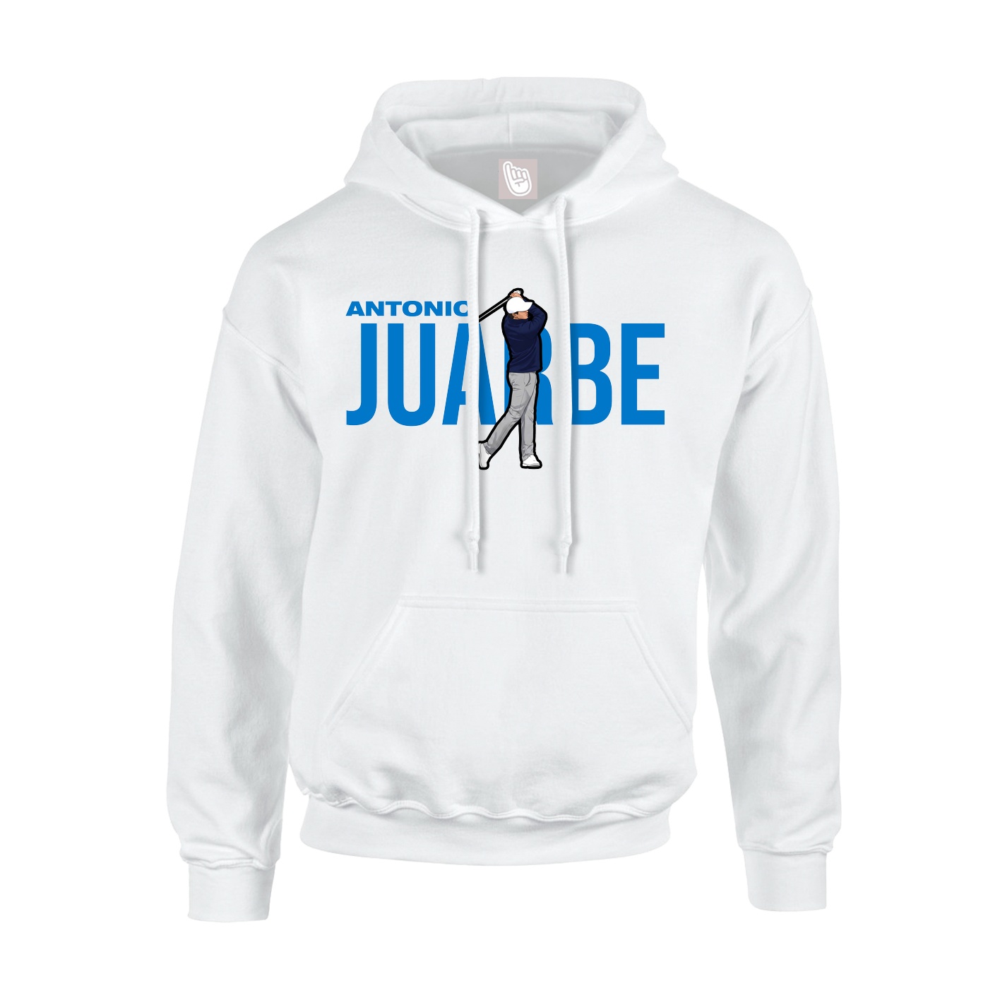 Hoodie — Player Name in White