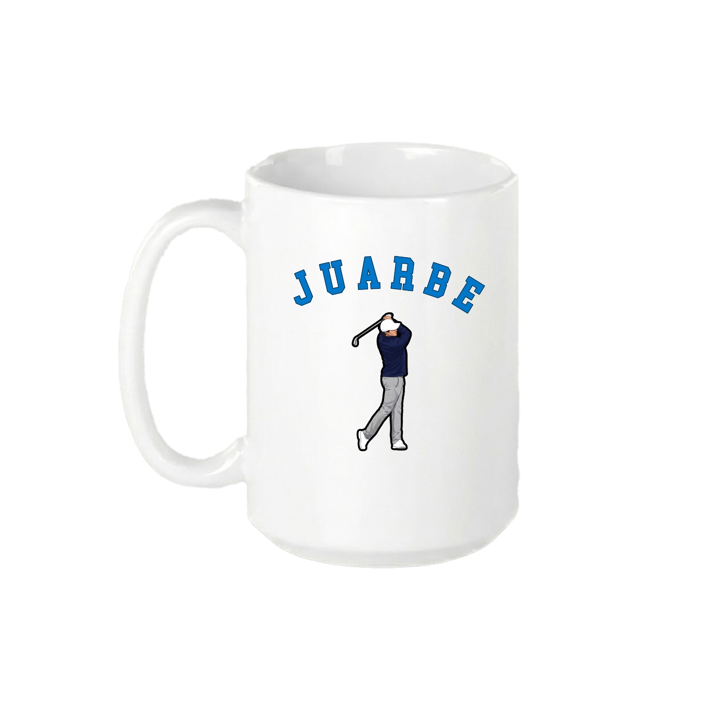 15oz Coffee Mug — Shirsey Arch in White