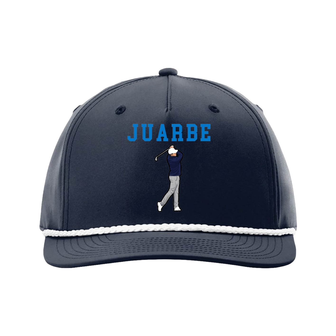 Five-Panel Classic Rope Cap — Shirsey in Navy