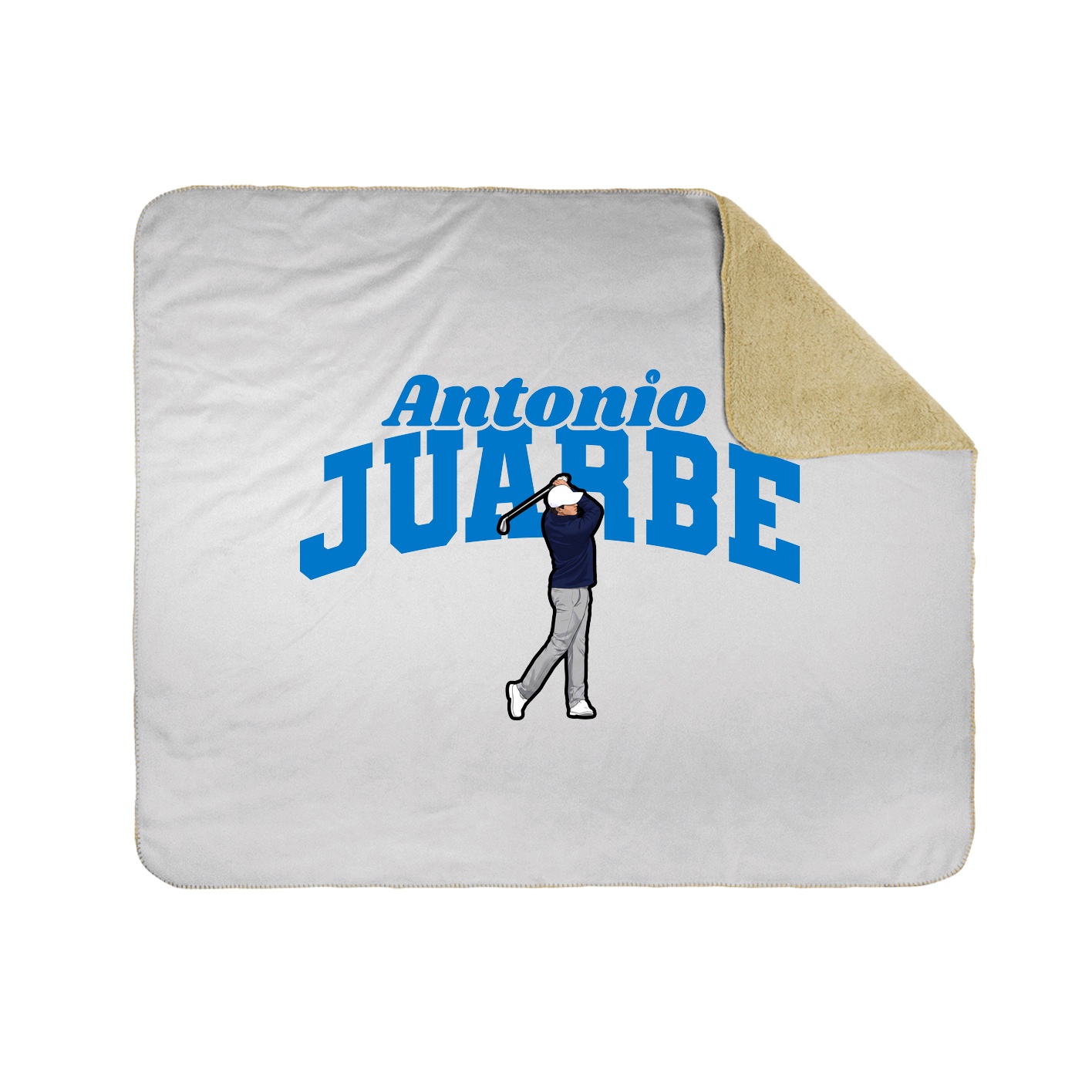 Throw Blanket — Signature Arch in White