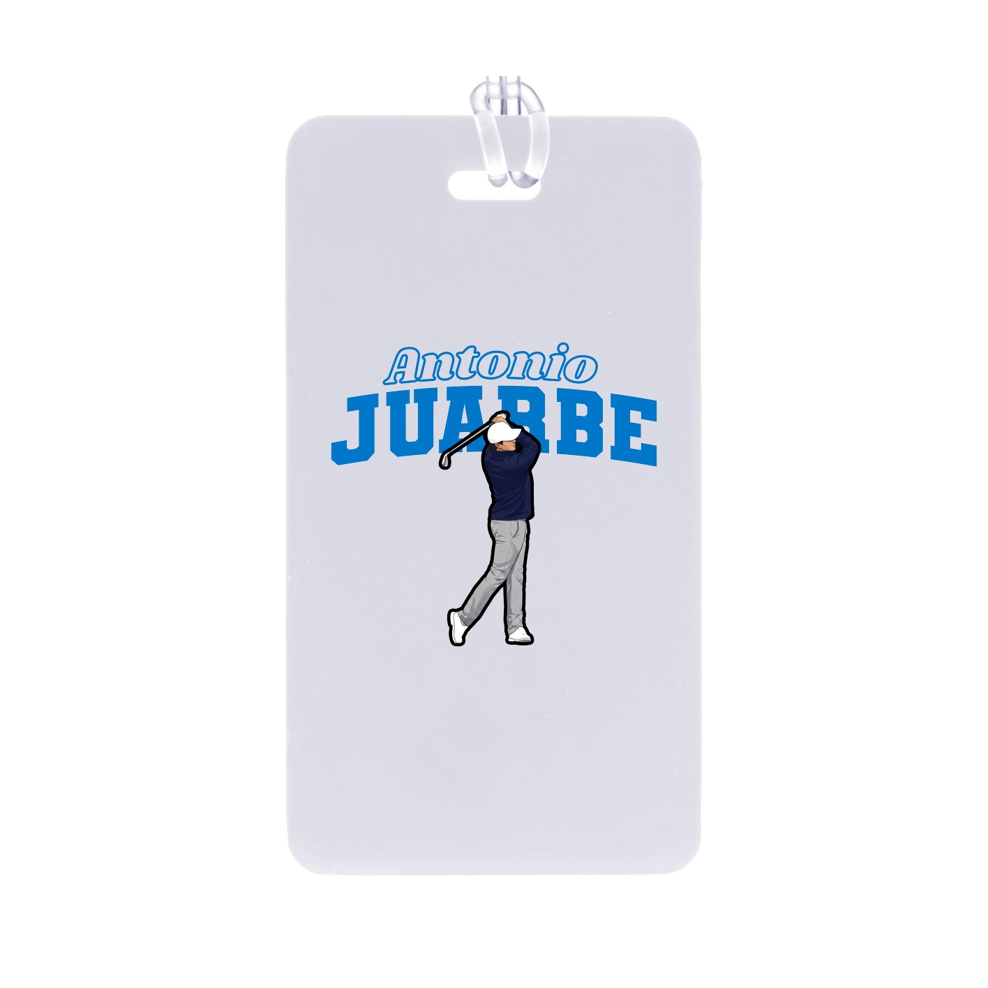 Bag Tag — Name Arch in Classic