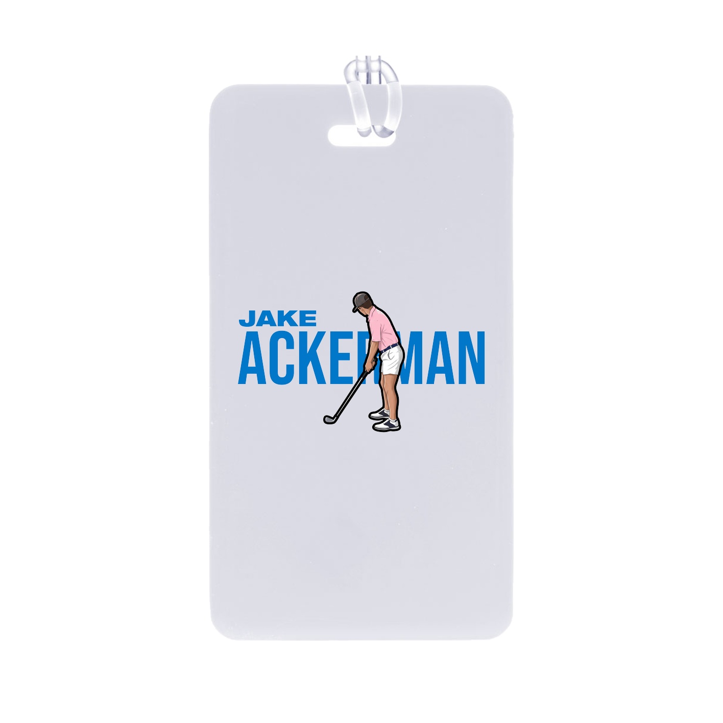 Bag Tag — Player Name in Classic
