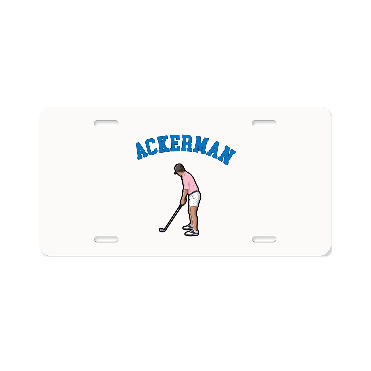 License Plate — Shirsey Arch in Classic