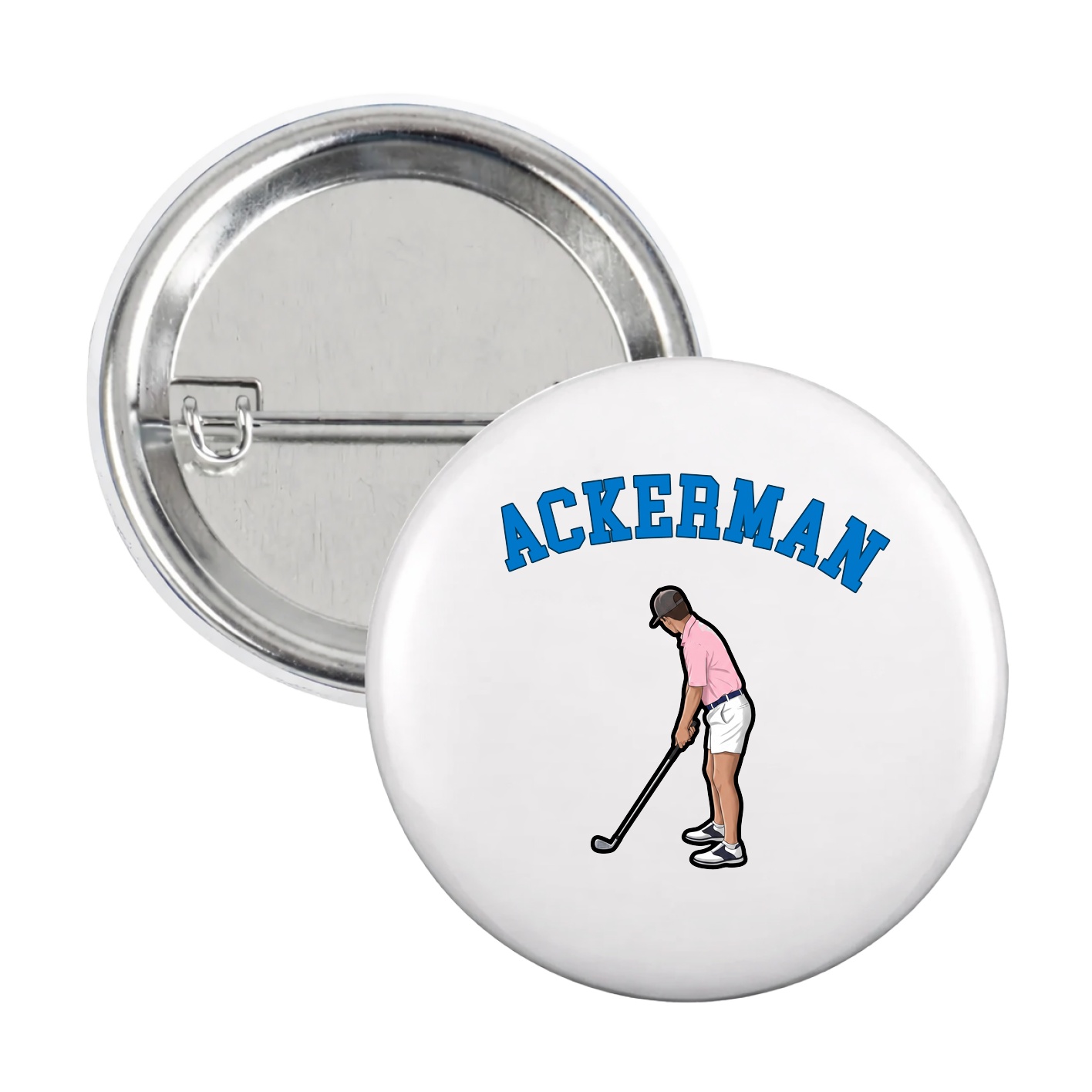 Game Day Button — Shirsey Arch in White