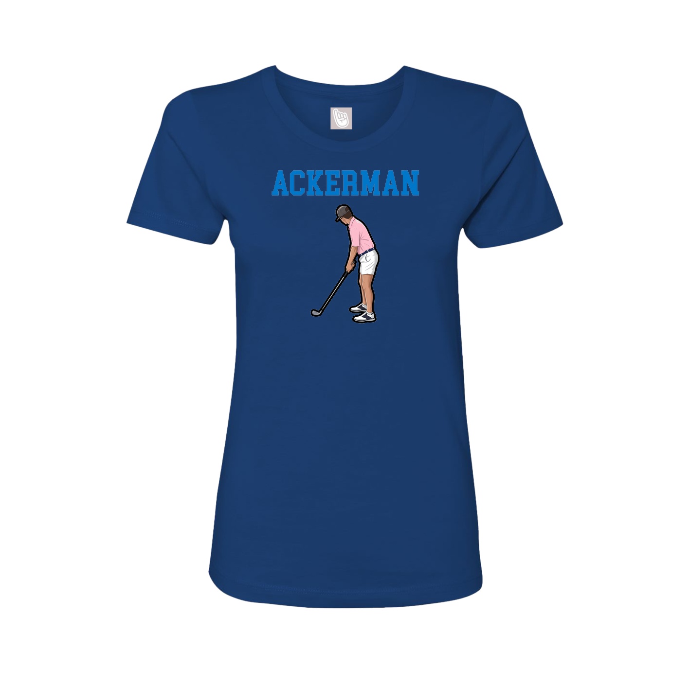 Fitted Women's Tee — Shirsey in Royal