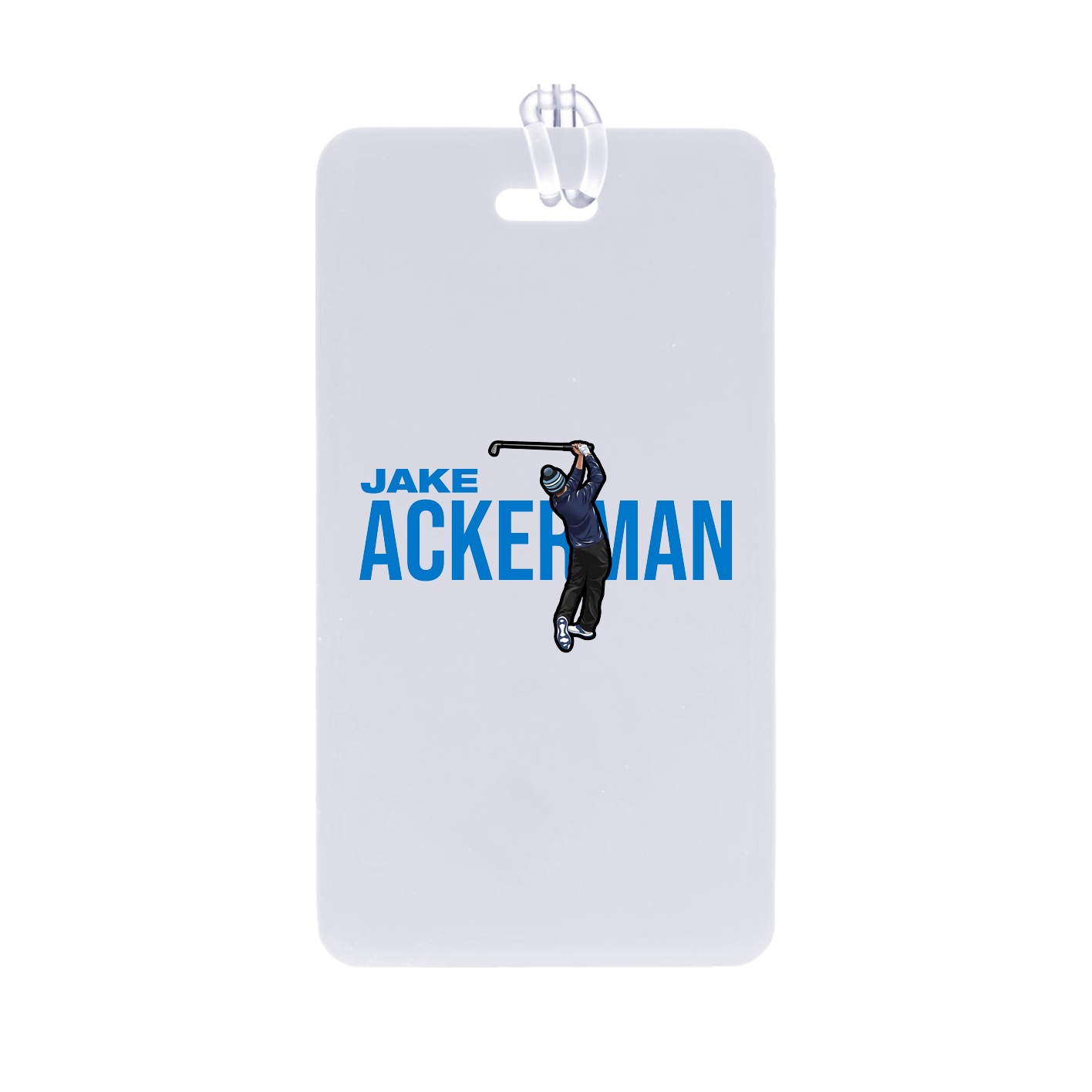 Bag Tag — Player Name in Classic