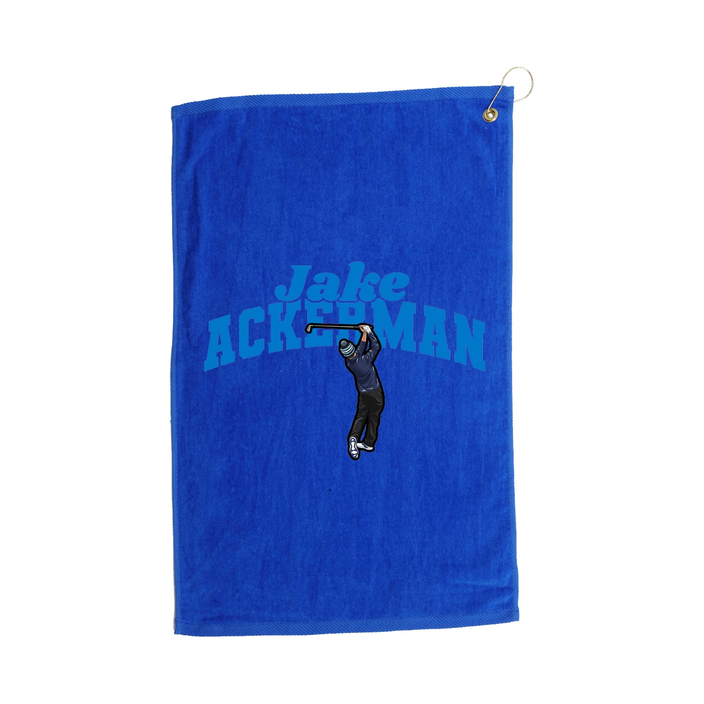 Golf Towel — Signature Arch in Royal