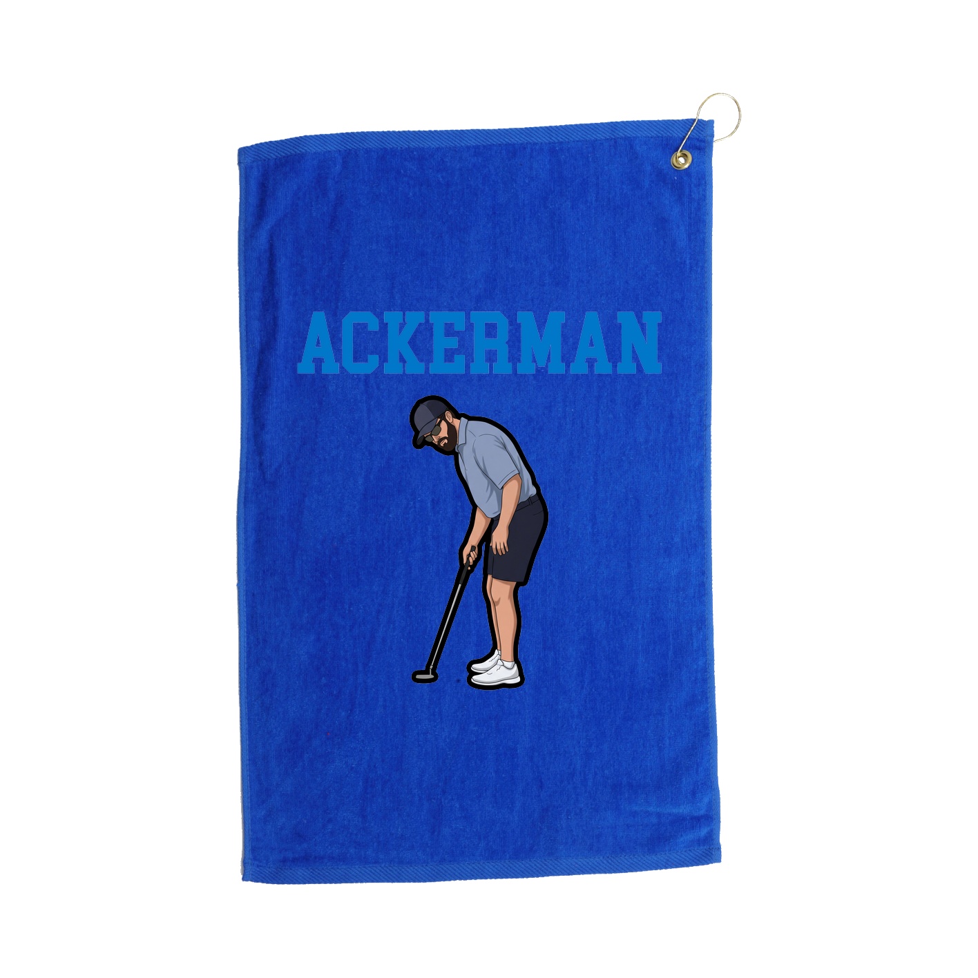 Golf Towel — Shirsey in Royal