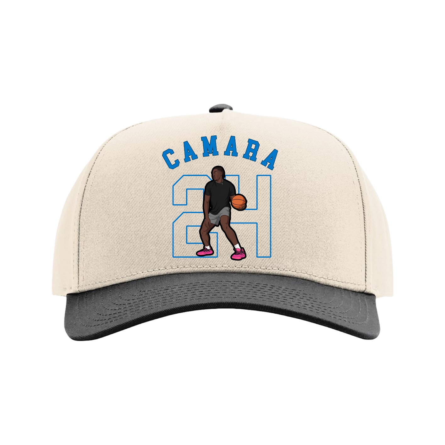 Full Fabric Five-Panel Champ Cap