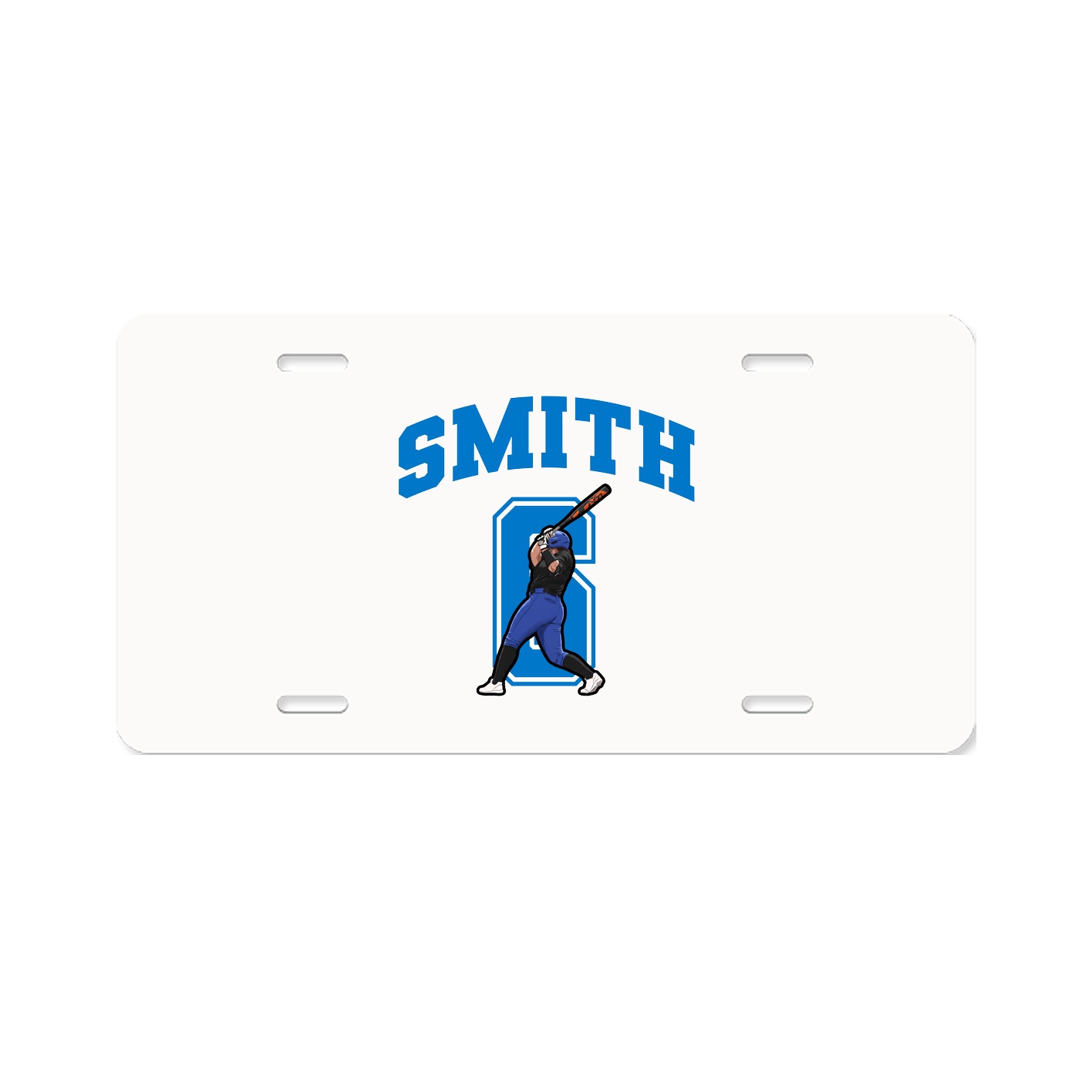 License Plate — Number in Classic