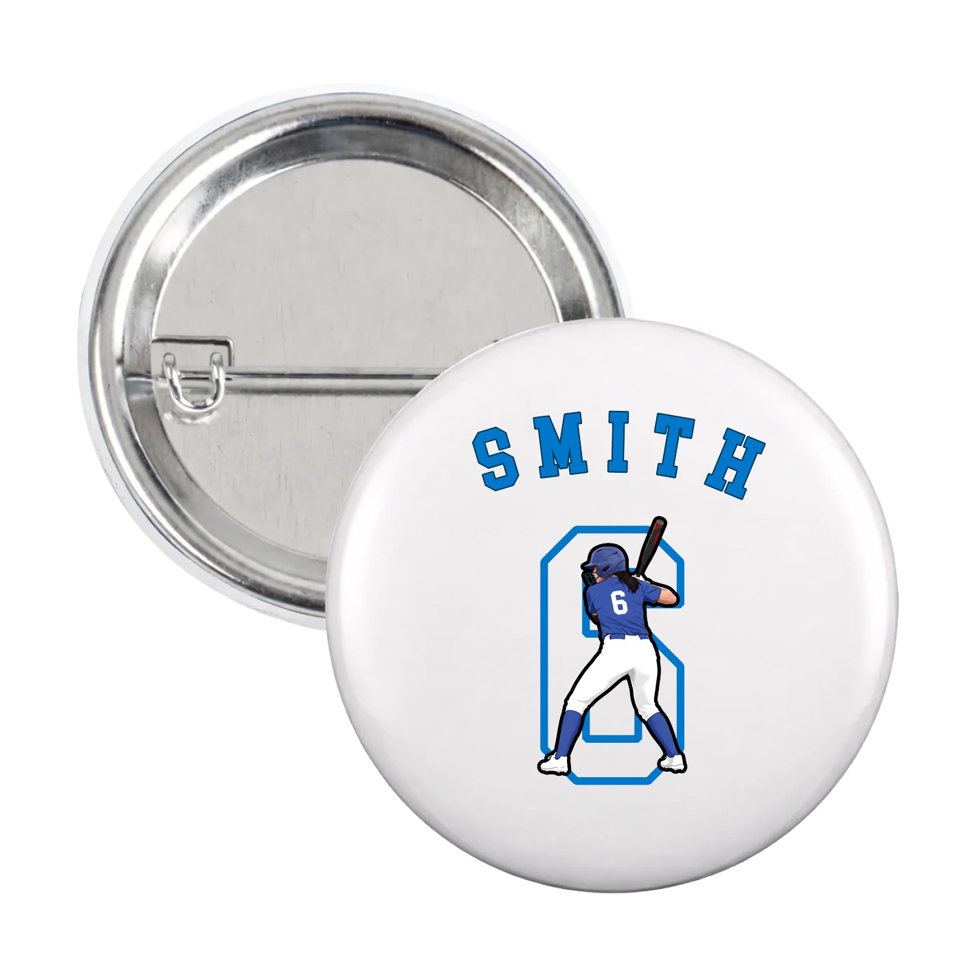 Game Day Button — Shirsey Arch in White