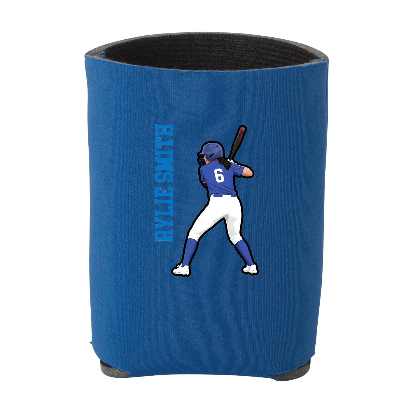 Can Holder — Name Vertical in Royal
