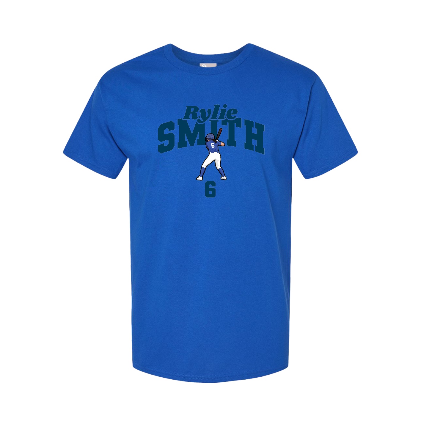 Tee — Signature Arch in Royal