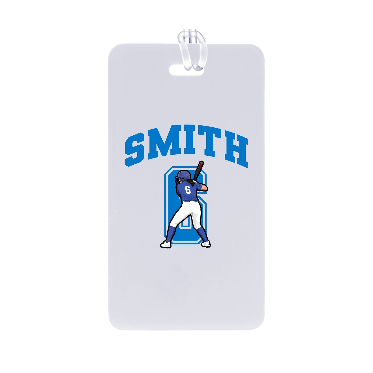 Bag Tag — Number in Classic