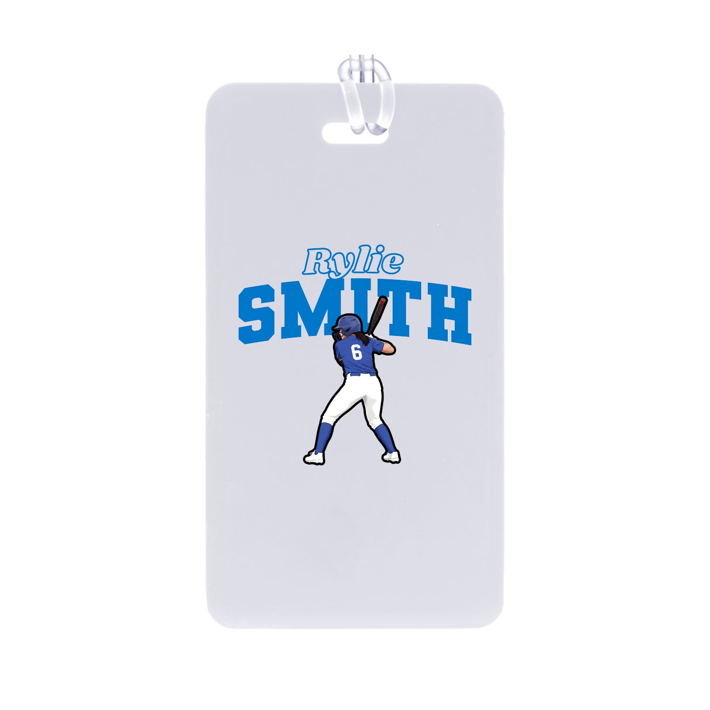 Bag Tag — Name Arch in Classic