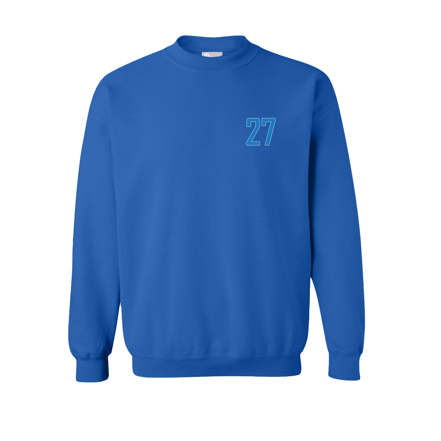 Fleece Crew — Front Shirsy in Royal