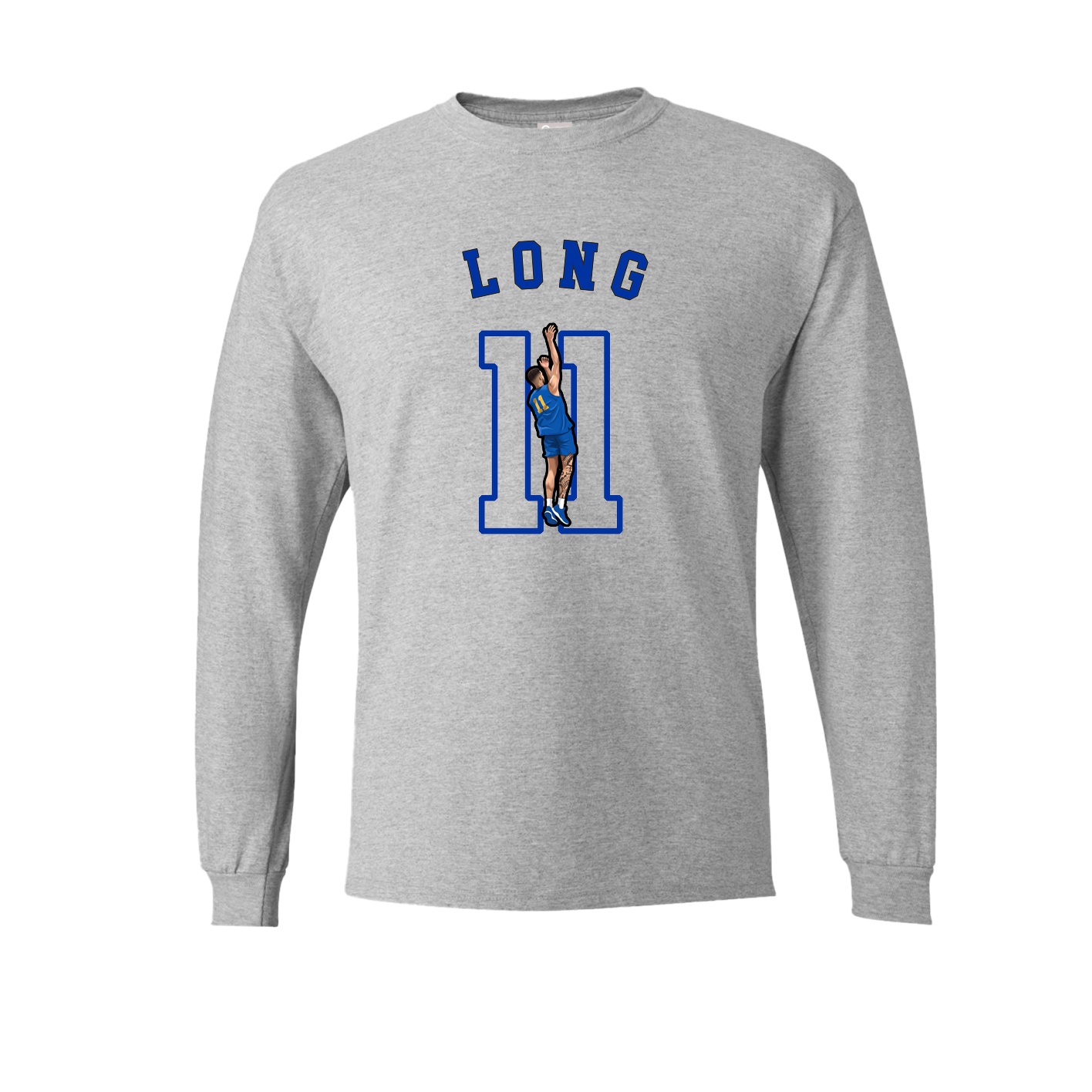 Long Sleeve Tee — Shirsey Arch in Grey