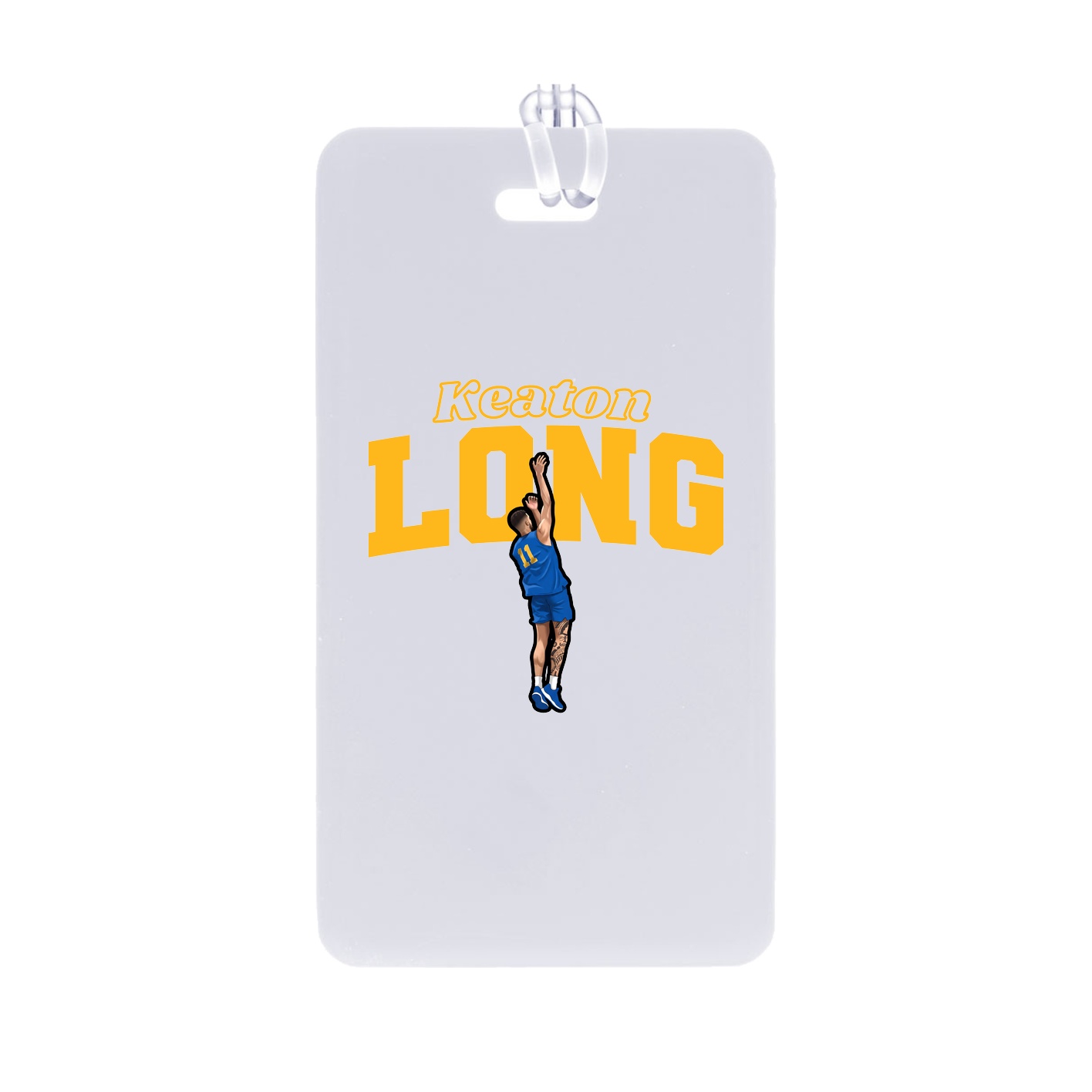 Bag Tag — Name Arch in Classic