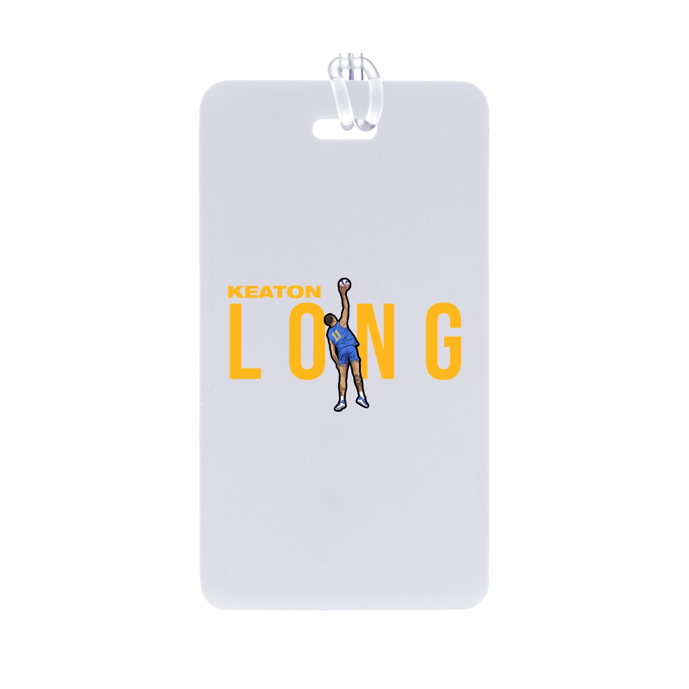 Bag Tag — Player Name in Classic