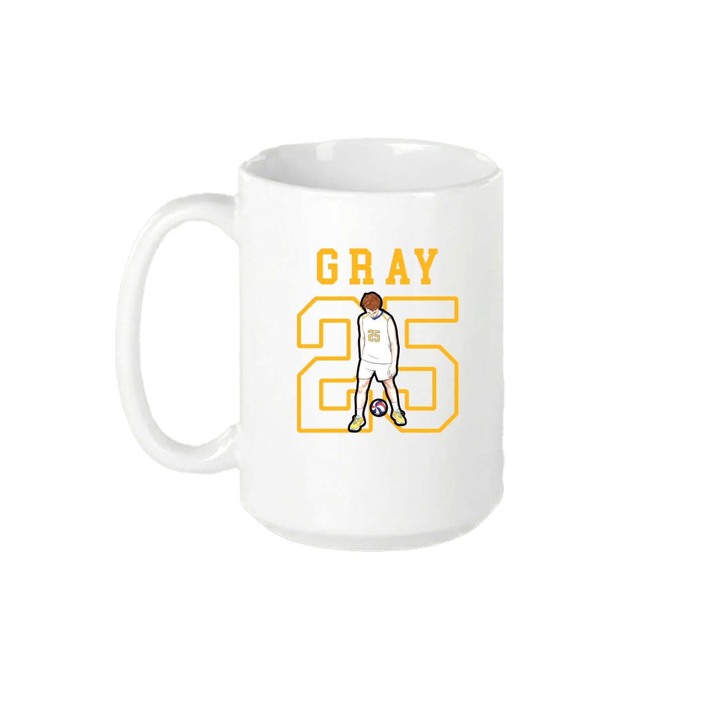 15oz Coffee Mug — Shirsey in White